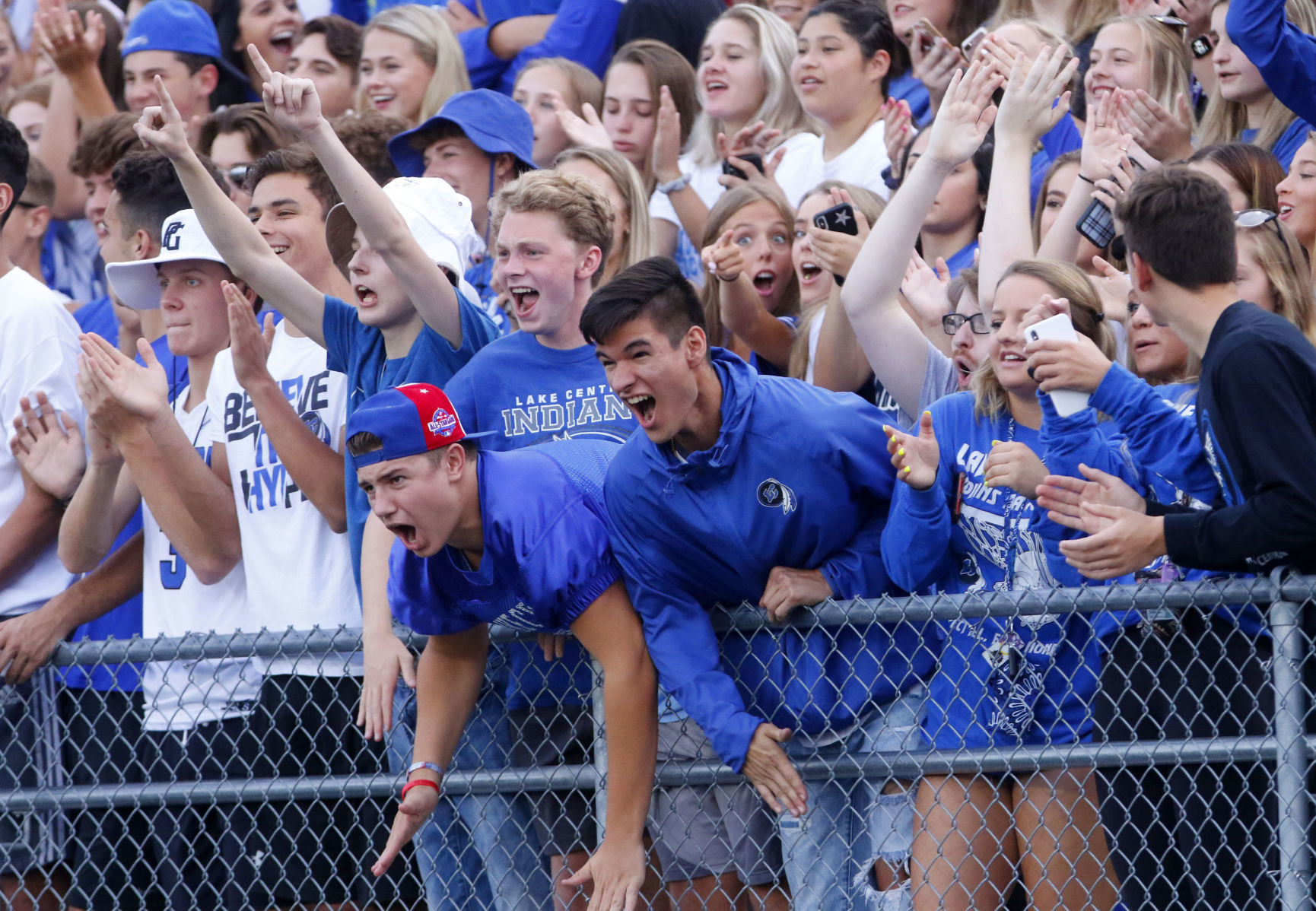 Andrean at Lake Central football scrimmage